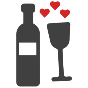 Your label wedding wine logo