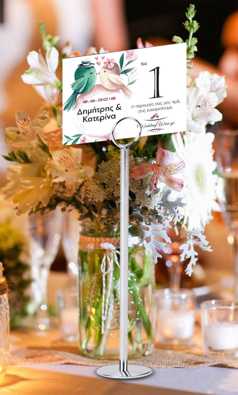 Your label wedding numbering of tables